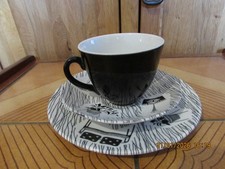 vintage MCM Ridgway Potteries homemaker tea cup trio