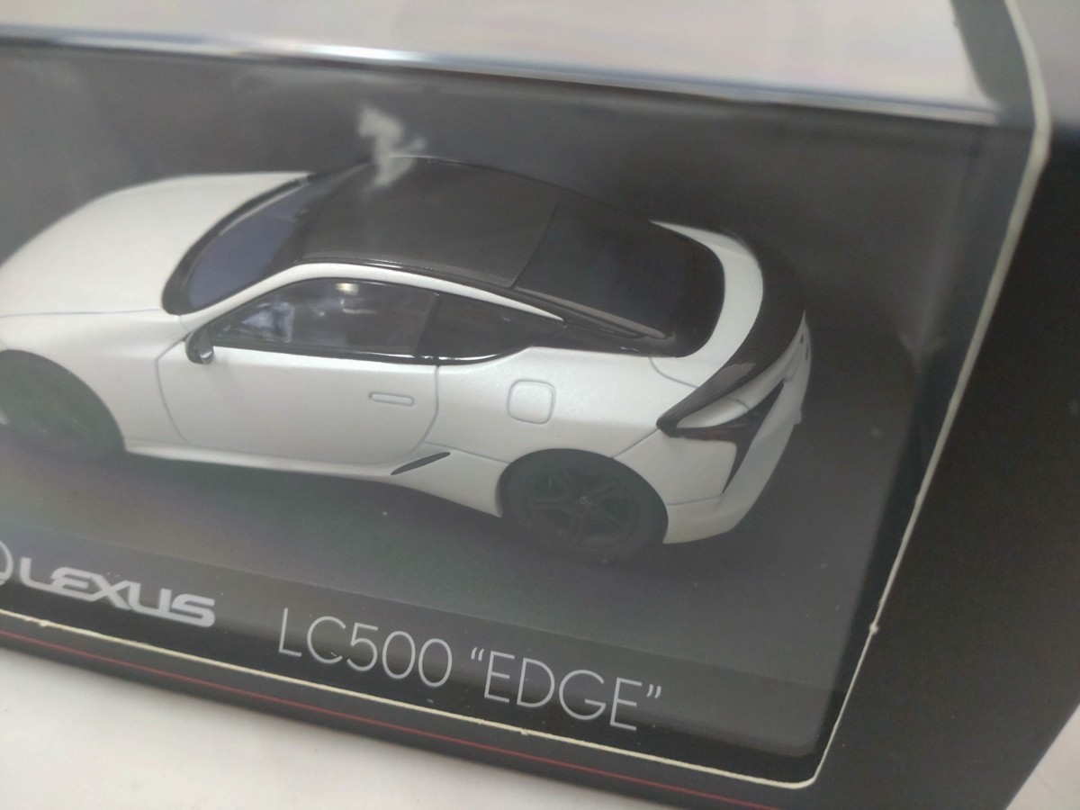 Kyosho Lexus LC500 1:43 EDGE HAKUGIN White Diecast Special Edition