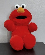 Tickle Me Elmo Vintage Plush Original Tyco 1995 Sesame Street Works Read Desc