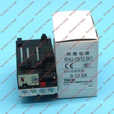 1Pcs New Teco RHU-10/12.5K1 9-12.5A Thermal Overload Relay QW