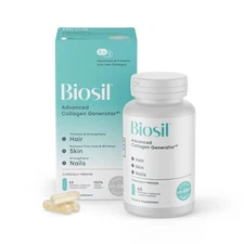 Biosil Collagen Booster Supplement - 60 Original Capsules - Patented ch-OSA A...