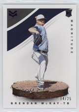 2020 Panini Chronicles Magnitude Purple 14/25 Brendan McKay #16 0b5