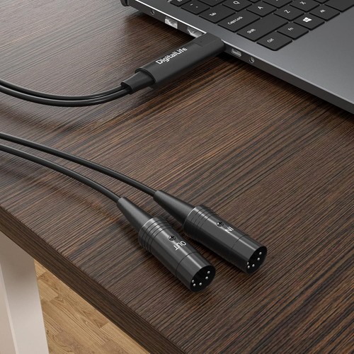 USB MIDI Interface Converter Adapter - 5-PIN DIN Connectivity for Musicians - Picture 4 of 11