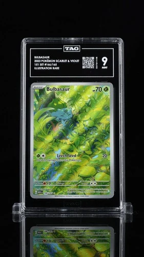 Bulbasaur #166/165 Illustration Rare - TAG 9 - SV: Scarlet & Violet 151 Pokémon