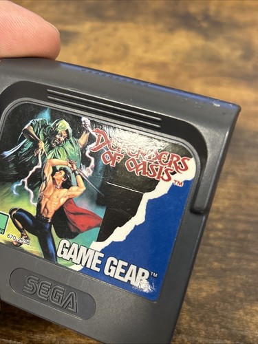 Defenders Of Oasis (Sega Game Gear) cartuccia gioco, custodia e manuale! Autentico! - Foto 8 di 20