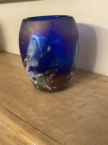 D D Maul 5 Inch Tall Studio Glass Vase - Picture 2 of 9