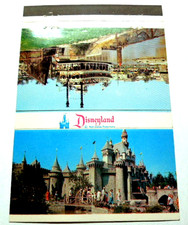 Disneyland Matchbook Cover The Mark Twain And Sleeping Beauty's Castle Exc