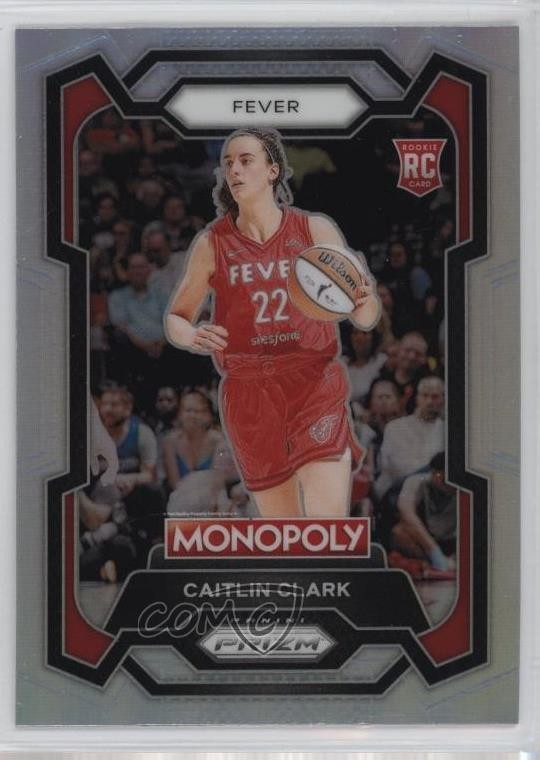 2024 Panini Prizm Monopoly WNBA Silver Prizm Caitlin Clark #65 5nw