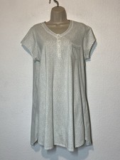 Eileen West Floral Cap Sleeve Pima Cotton Nightgown XL Cottagecore