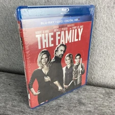 The Family 2013 Blu-Ray + DVD + DIGITAL* Robert DeNiro NEW SEALED ✅