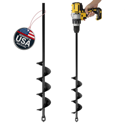 #ad Auger Drill Bit for Planting 1.6x16in Garden Bulb Planter Tool Beach Umbrella $15.99