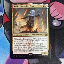 Mtg- Nahiri, Forged In Fury - March of the Machine: The Aftermath- Mythic- NM