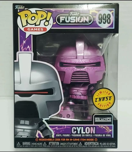 CYLON - Battlestar Galactica CHASE Funko Fusion POP! Games #998 Figure IN STOCK