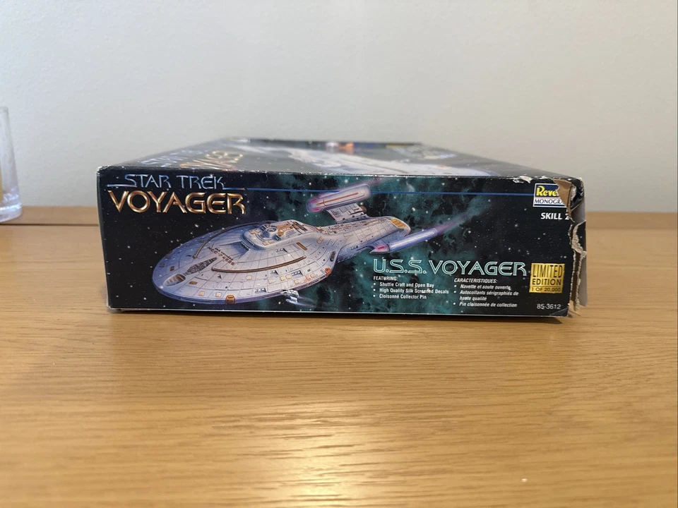 REVELL MONOGRAMA STAR TREK USS VOYAGER 1997 EDICIÓN LIMITADA 85-3612 NISB RARO Foto 4 de 4