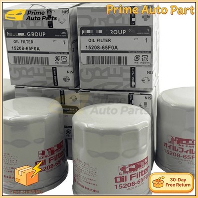 NEW OEM FOR NiSSAN 4 Pack 15208-65F0A Engine Oil Filter for Nissan Infiniti USA