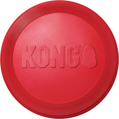 Flyer - Durable Dog Toy for Outdoor Playtime - Natural Rubber Flying Disc, Dog T