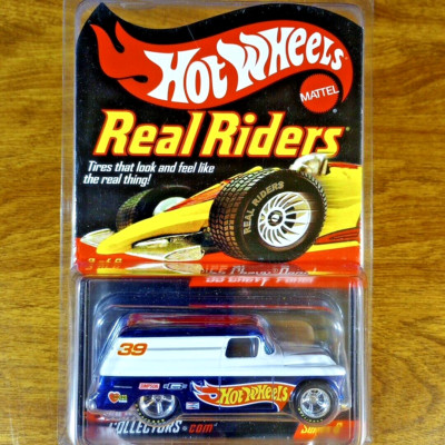 「2007 RLC REAL RIDERS '55 CHEVY PANEL Hot Wheels RLC Real Riders '55 Chevy Panel 4100/11000 Blue