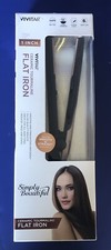 VIVITAR 1" Ceramic Tourmaline Flat Iron Rose Gold Tone - NEVER OPEN