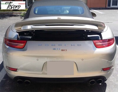 13-19 Porsche 991 Tesoro rear Wing Spoiler PAINTED M7U/S2 Coupe Cabrio Targa USA