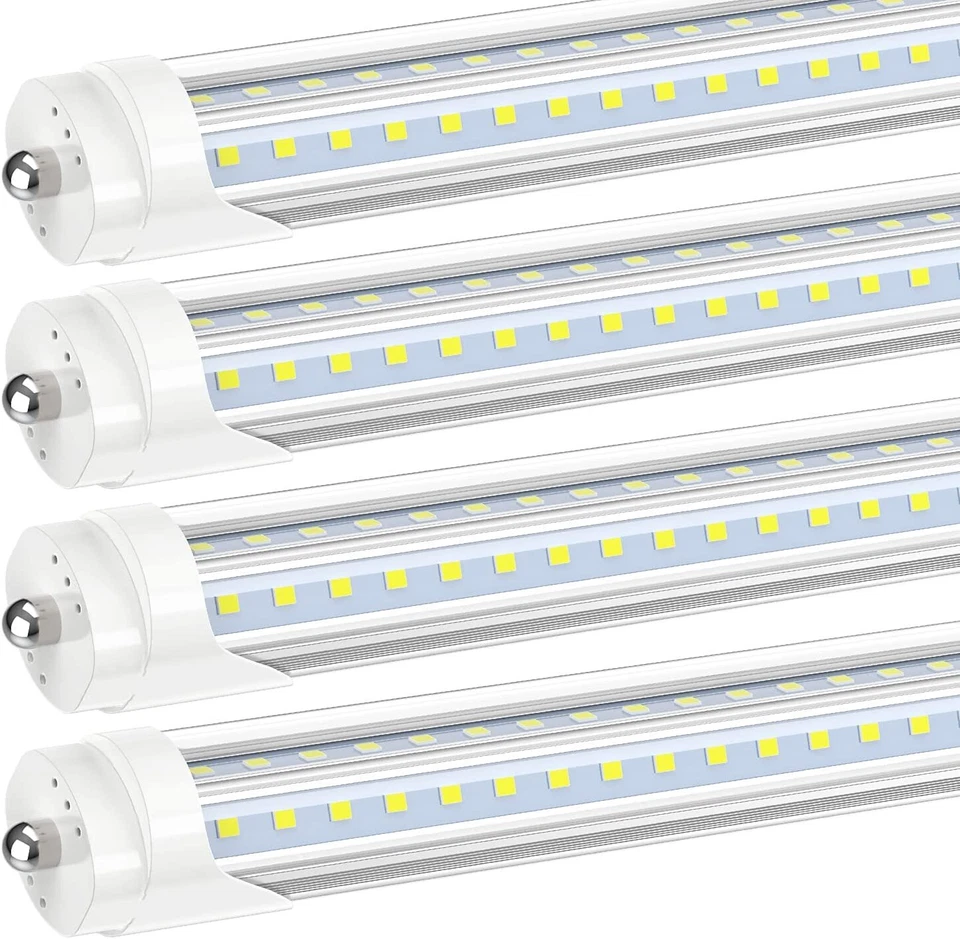 25PCS T8 8FT LED Tube Light Bulbs Single Pin FA8 72W T10 T12 Garage Shop Lights - Image 2 of 4