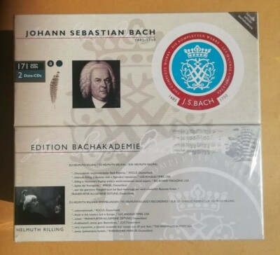 n°171 cd doppio box BACH opera omnia BACHAKADEMIE Monster