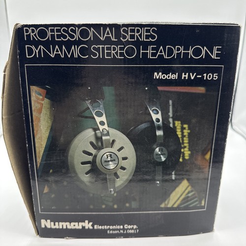 Vintage Numark Stereo Headphones HV 105 - Picture 5 of 6
