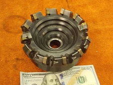 Walter 5" SHELL END FACE MILL 40mm ARBOR sz. 12 carbide bit F4033-100081 coolant