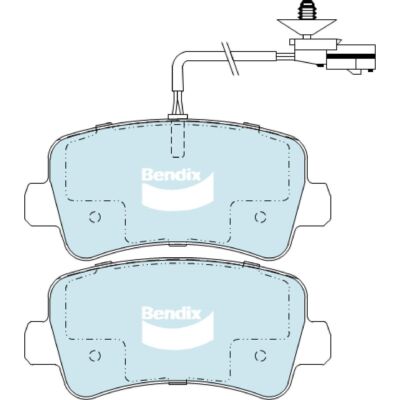Bendix HD Disc Pad Set DB2477 HD | eBay Australia