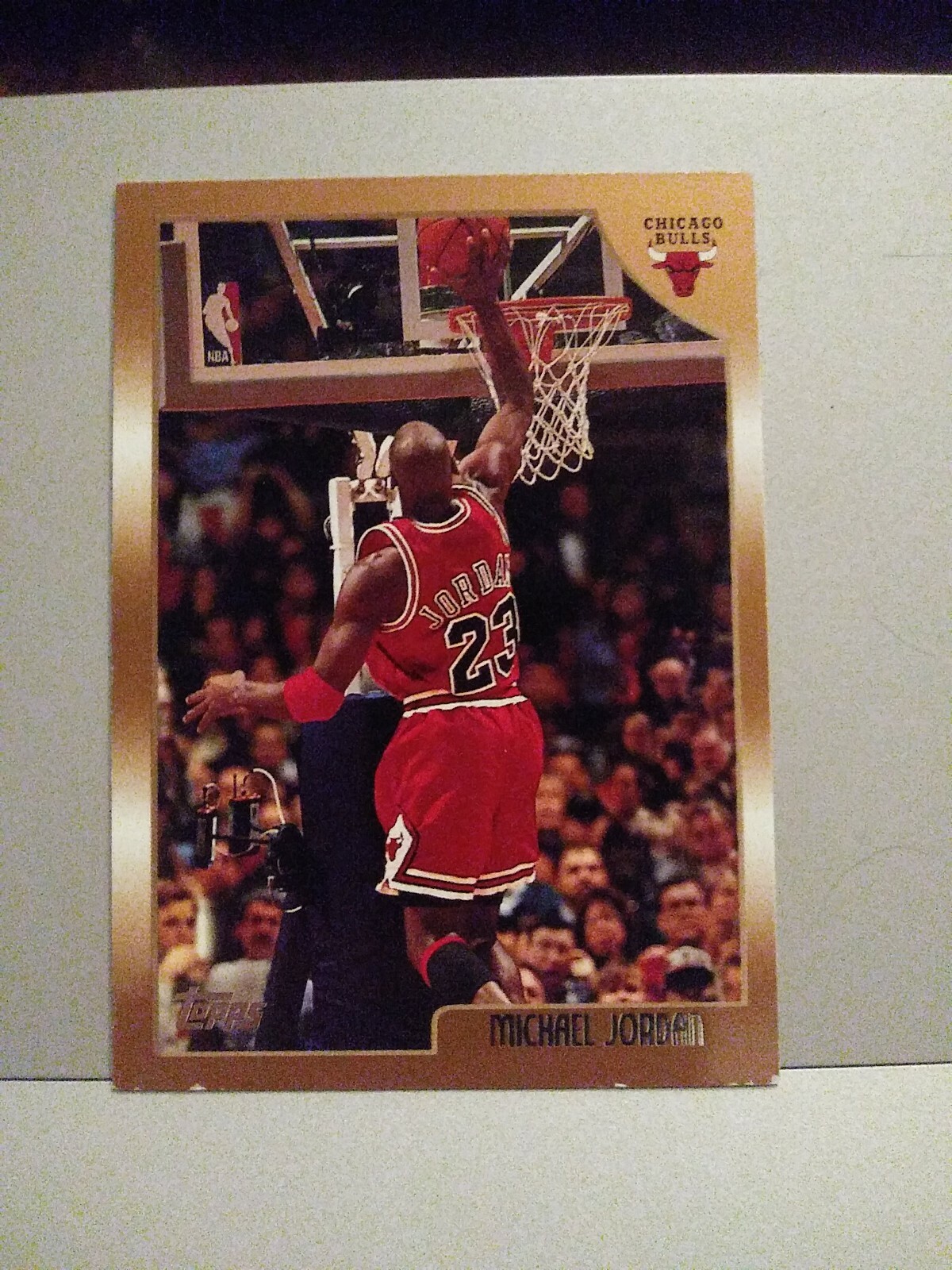 Michael Jordan 1998-99 Topps #77 Chicago Bulls