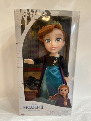 New! Disney Frozen II Queen Anna Fashion Large Doll 14 inch with