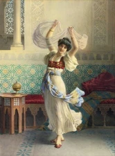 high quality oil painting  handpainted on canvas "The Dance Of The Veils "