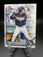 2022 Bowman Draft - Dru Baker #BD-158 (RC)