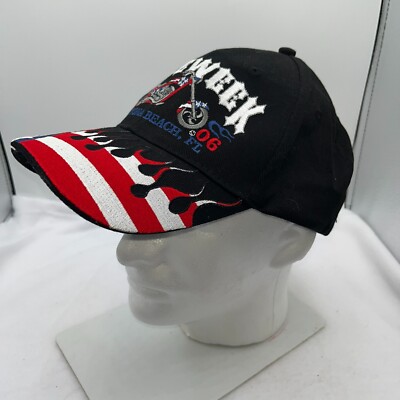 Beach Club Promotions black baseball hat cap Bike Week 2006 Daytona Beach FL