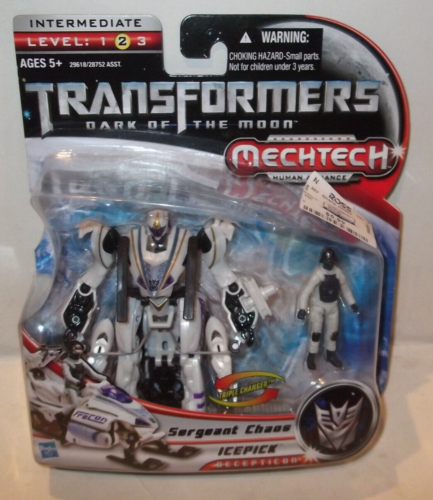 Transformers Mechtech Figure ✰ SEALED ✰ ICEPICK Sergeant Chaos - Picture 2 of 3