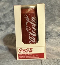 NIB 5" Coca Cola 40 Piece Can Puzzle