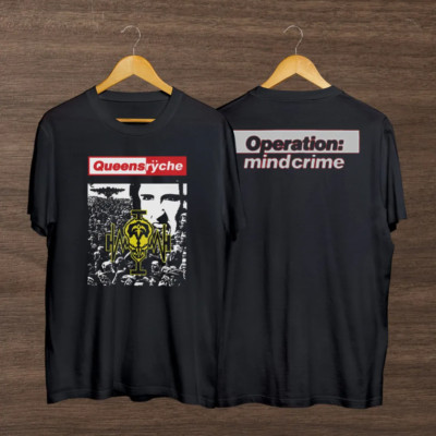 1988 Queensryche Operation Mindcrime'88 T-Shirt, Vintage Queensryche