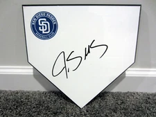 JAMES SHIELDS San Diego Padres SIGNED Autographed Home Plate Base Plaque w/ COA