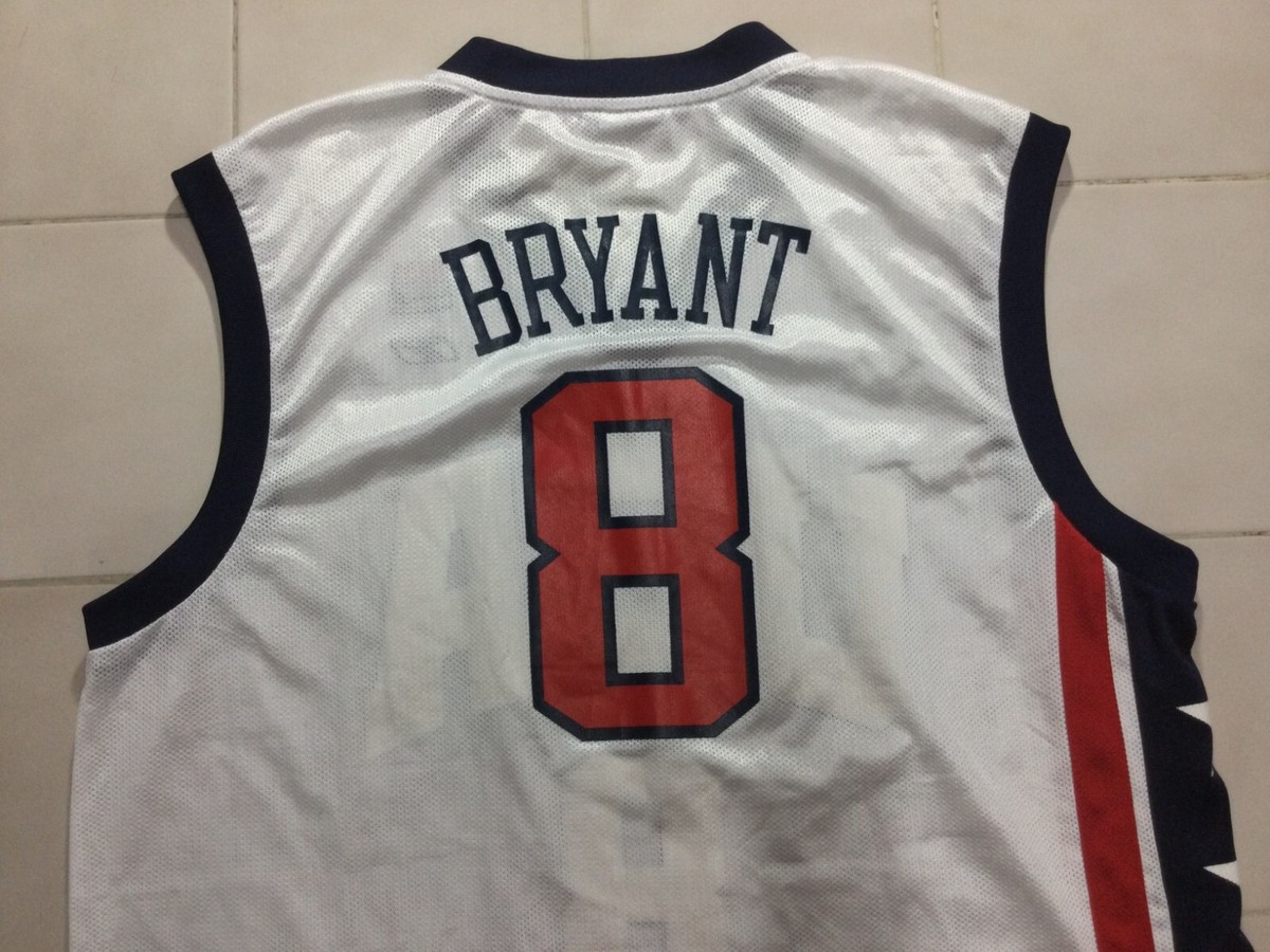 Kobe Bryant #8 Olympic USA Team Basketball NBA Reebok Jersey Kobe Bryant #8 Olympic USA Team Basketball NBA Reebok Jersey