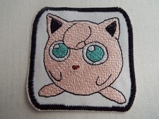 Jigglypuff Embroidered Iron-on Patch