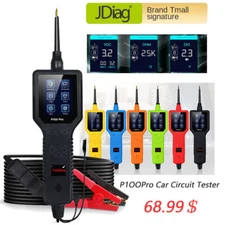 Original TopDiag P100PRO 9-30V Car Circuit Tester Automotive Power Circuit Black