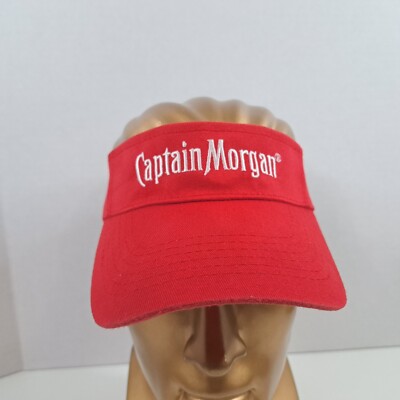 Captain Morgan Promo Adjustable Strapback Golf Sun Fishing Visor