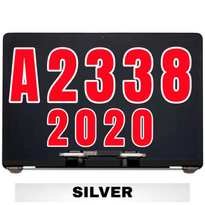 For MacBook Pro 13'' (A2338 / Late 2020) LCD Screen With Light Sensor Silver