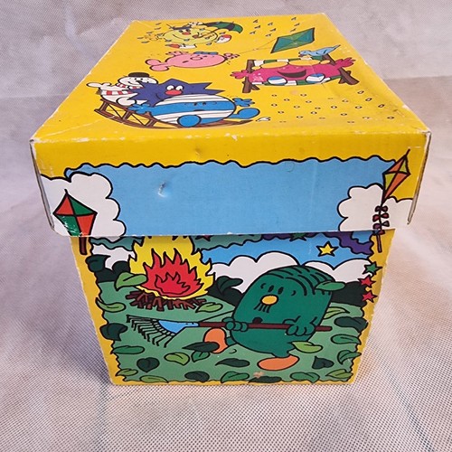 CARTE DA APPRENDIMENTO VINTAGE 1997 ORBIS MR MEN AND LITTLE MISS IN SCATOLA - Foto 12 di 16