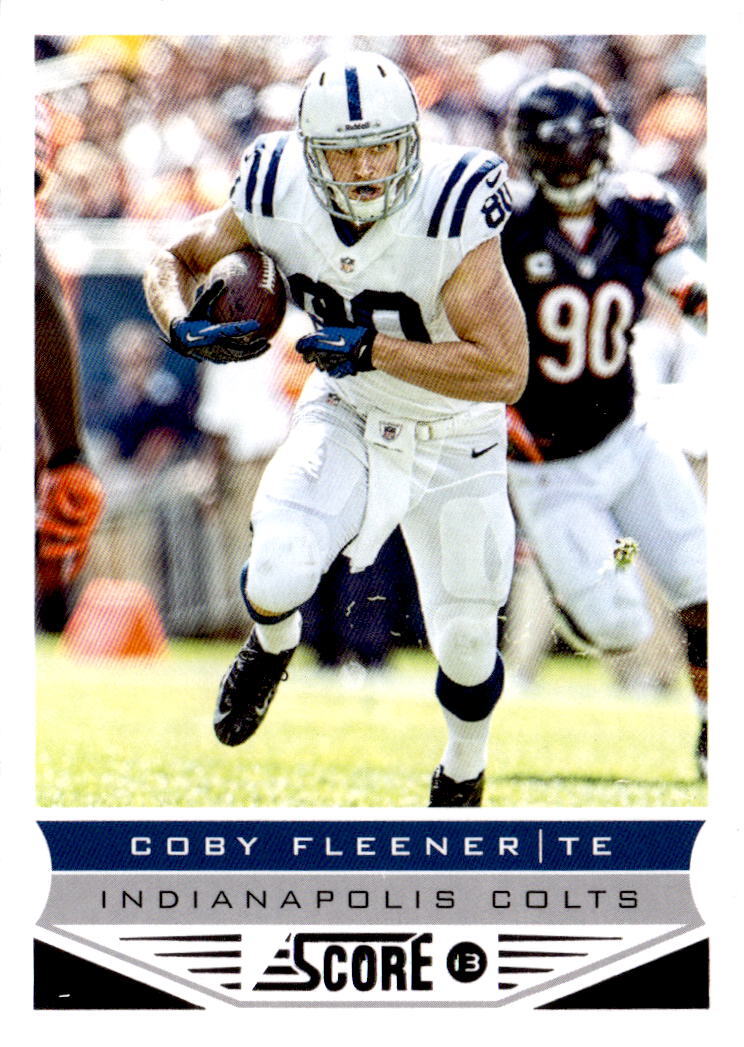 2013 Score #93 Coby Fleener Scorecard Excellent