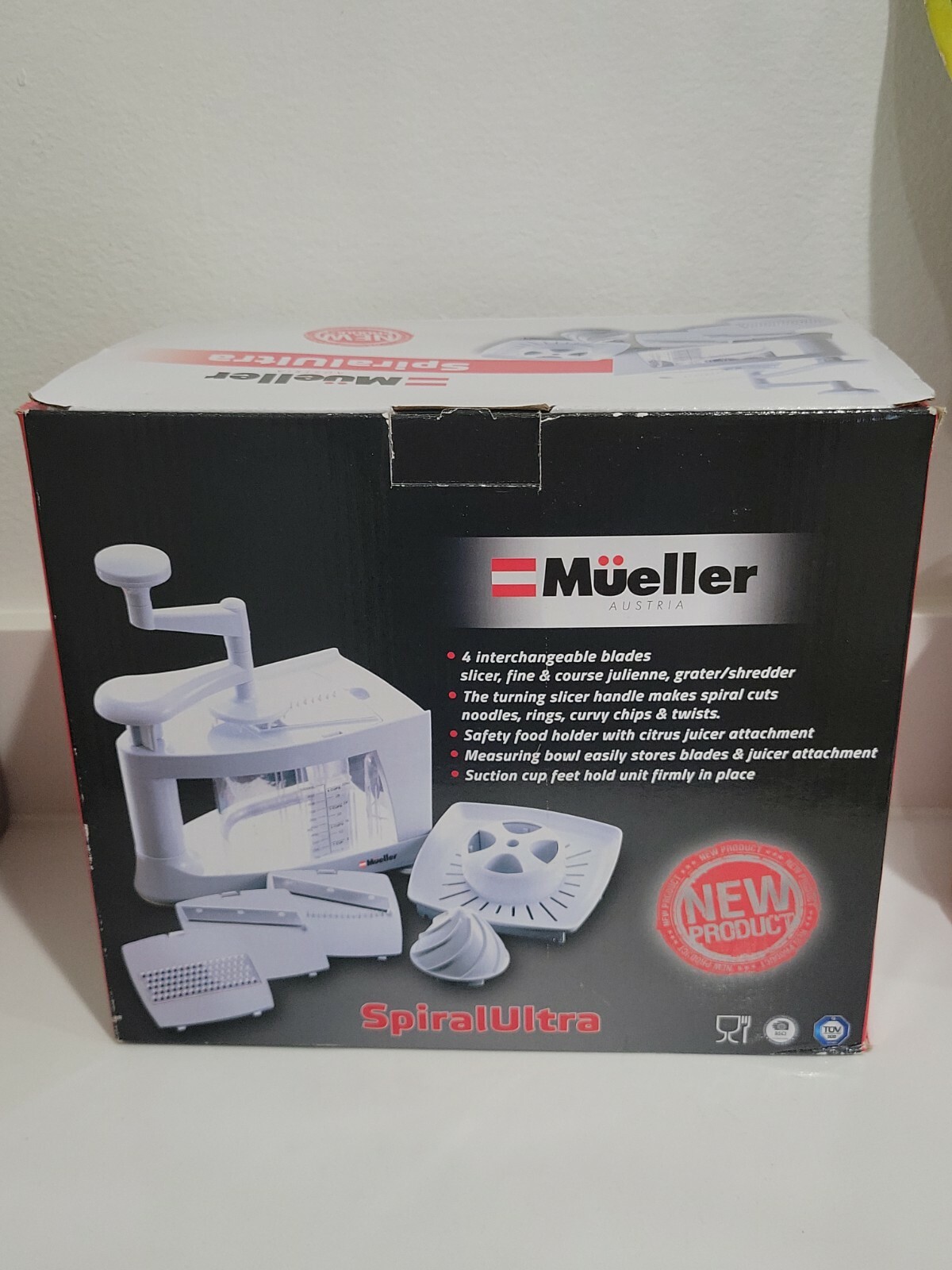 Mueller Austria SpiralUltra Spiralizer, Slicer, Juicer Multi Tool eBay