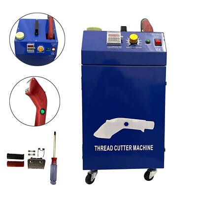 Auto Thread Cutter Single-Head Thread Trimming Machine for Clothes Fabric 110V