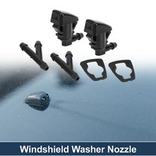 Windshield Washer Nozzle With Hose Connector For Chevrolet No.25823360 1 Set