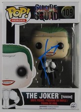 Jared Leto Signed Autograph Funko Pop 109 Suicide Squad The Joker Jared Leto Signed Autograph Funko Pop 109 Suicide Squad The Joker