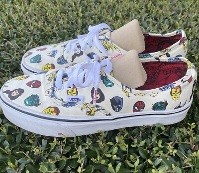 Rare Vans x Marvel Avengers Authentic Limited Edition Sneaker W9