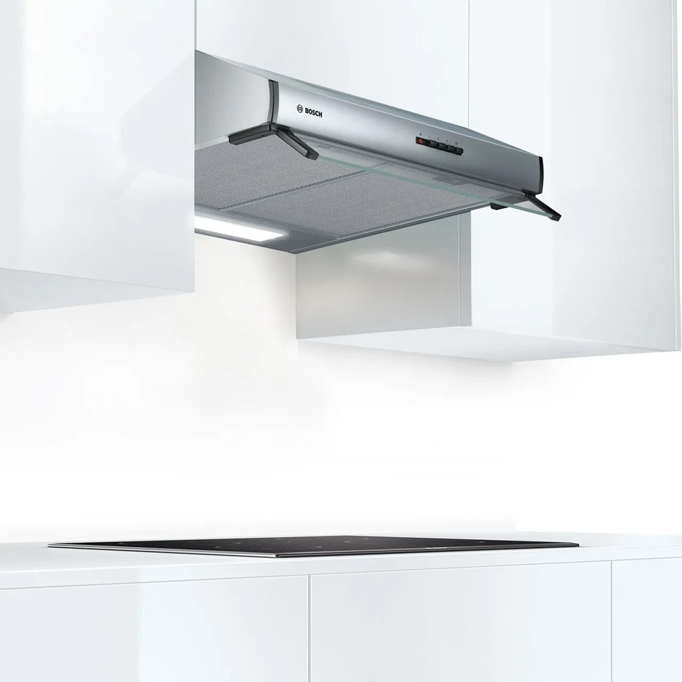 NEW Bosch DUL63CC50B Serie 4 Built In 60cm 3 Speed Visor Cooker Hood